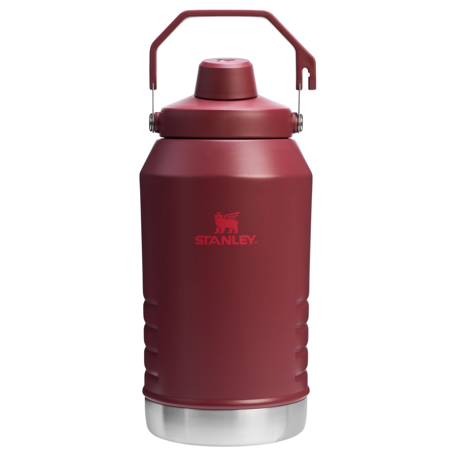 Stanley 96 OZ IceFlow Fast Flow Water Jug In Cranberry Red