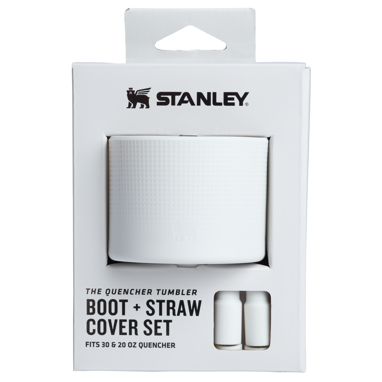 The Stanley Quencher Tumbler Boot For 30 & 20 OZ Cups In  Pale Stone White