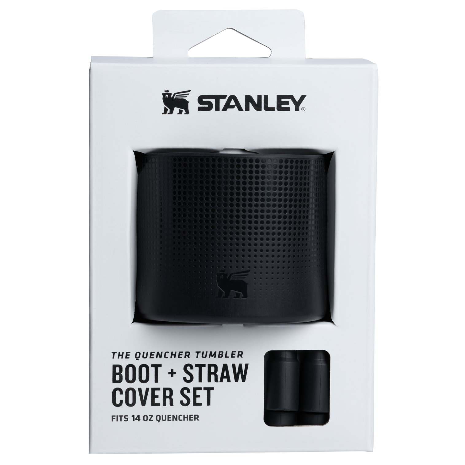 Stanley Quencher Boot And Straw Cover Set For 14 OZ Cups In Black