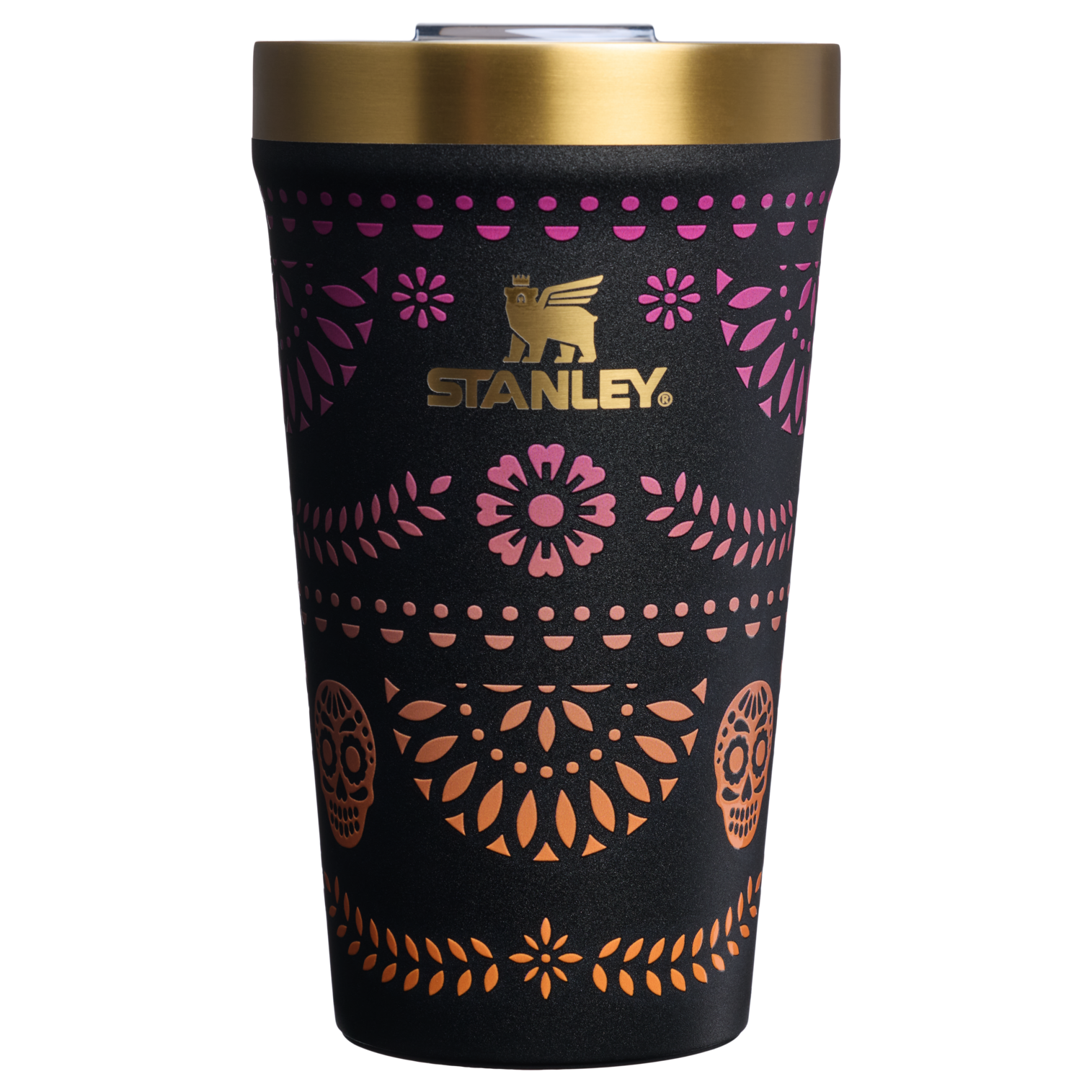 Stanley 16 OZ Dia De Los Muertos Everyday Tumbler In Midnight Catrina