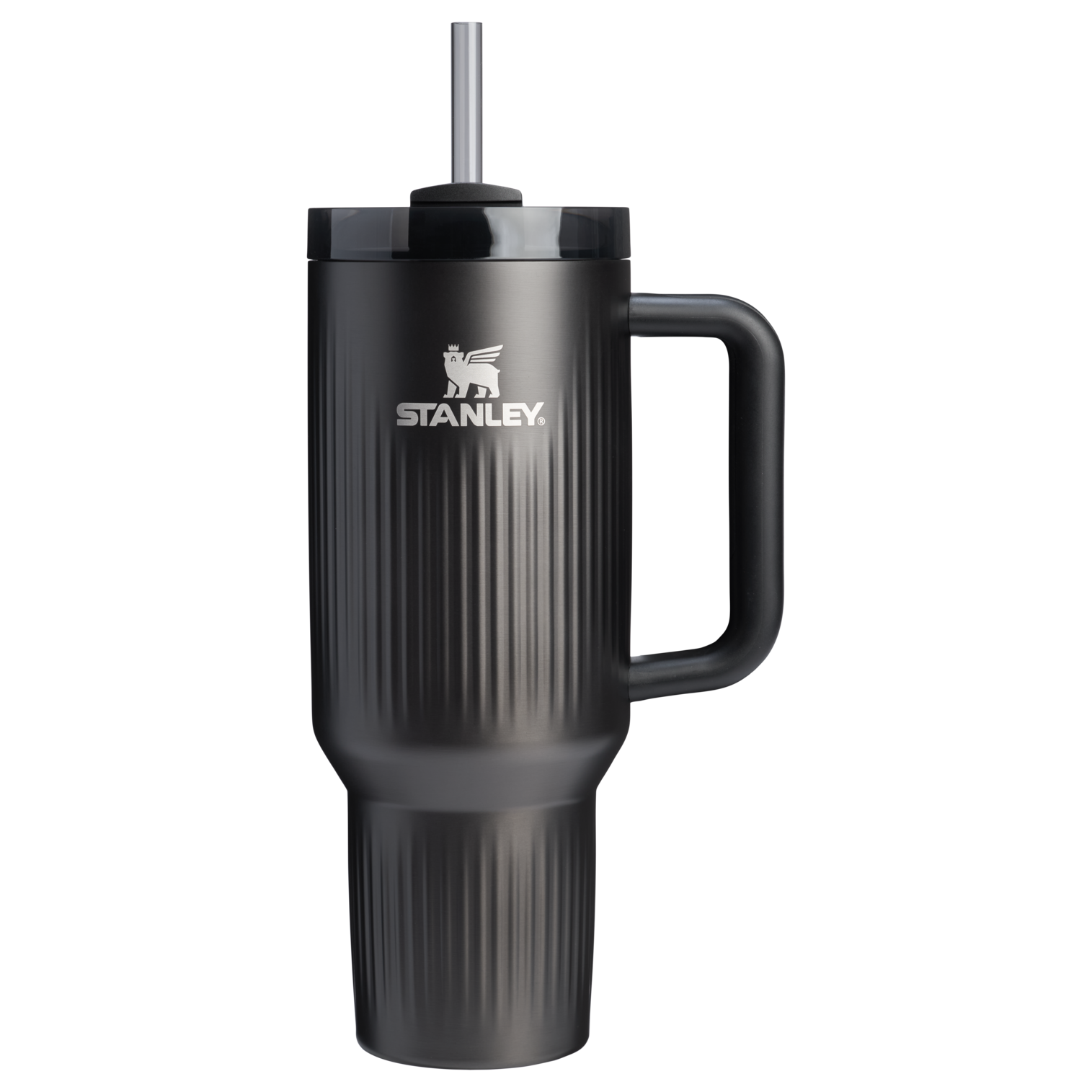 Stanley 40 OZ Quencher Fluted Insulate Tumbler In Black