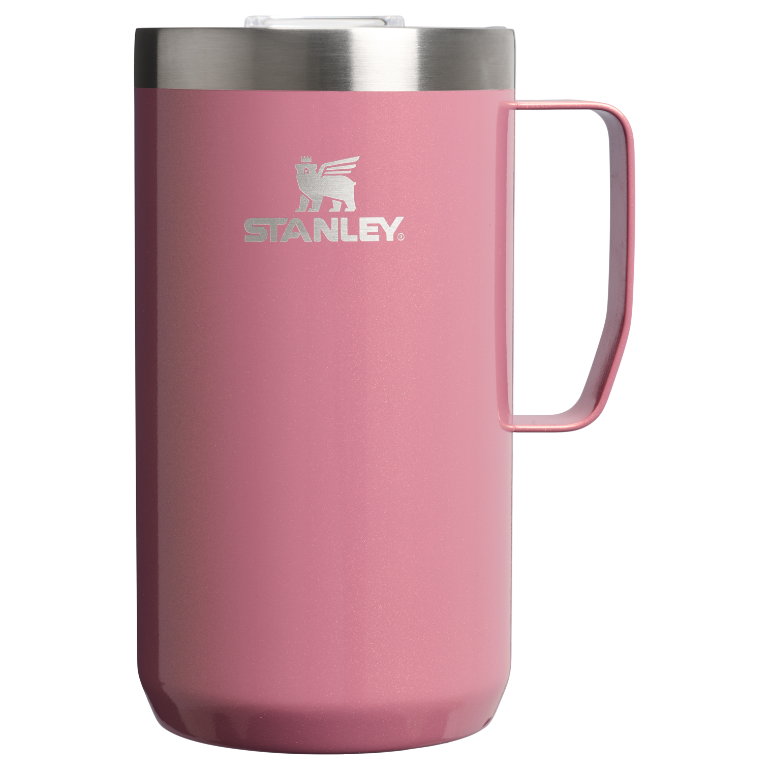 Stanley Everyday Camp Mug In Port Shimmer Pink