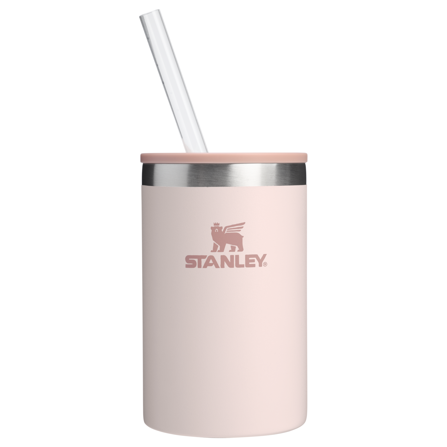Stanley 10 OZ Everyday Can Cooler Cup In Rose Quartz Pink