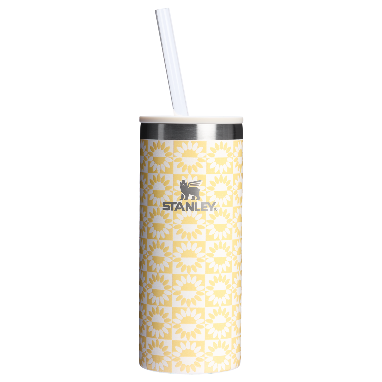 Stanley 10 OZ Everyday Slim Can Cooler Cup In Butter Sunflower Yellow From The Oasis Collection