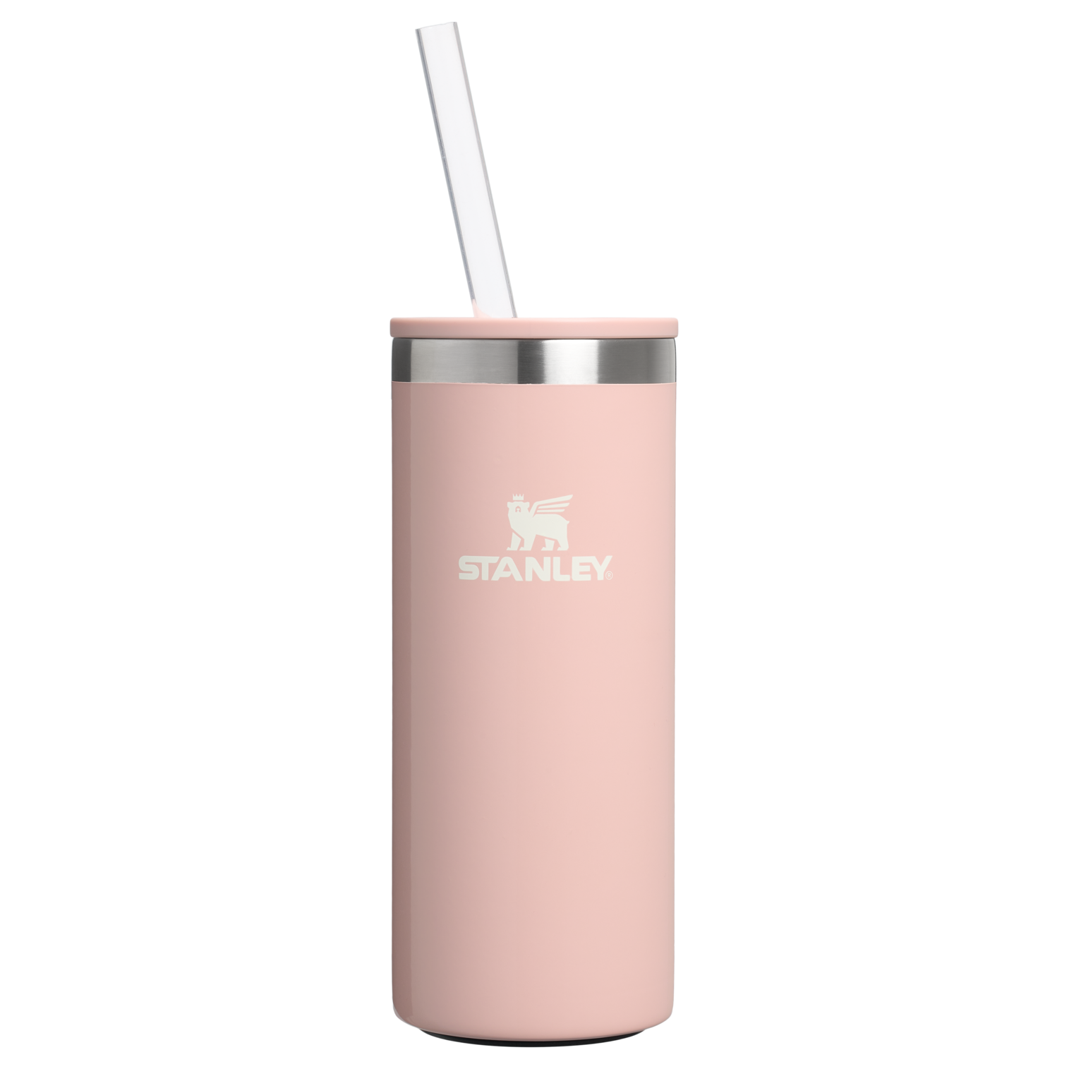 Stanley 10 OZ Everyday Slim Can Cooler Cup In Peach Whip Pink From The Oasis Collection