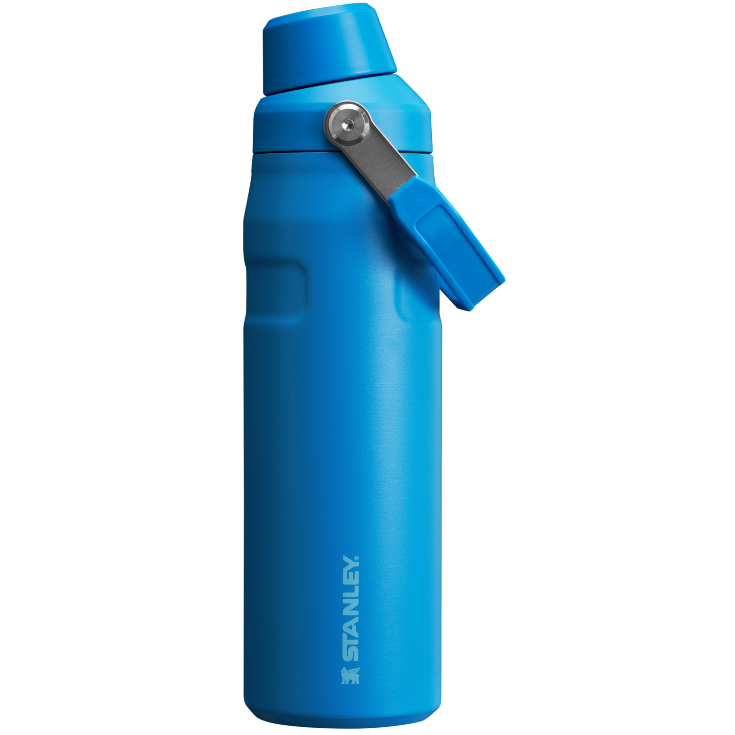 The Stanley IceFlow Aerolight Water Bottle Fast Flow 24OZ In Azure Blue