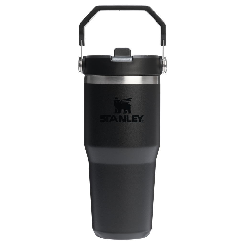 Stanley 14 OZ IceFlow Flip Straw Tumbler In Black