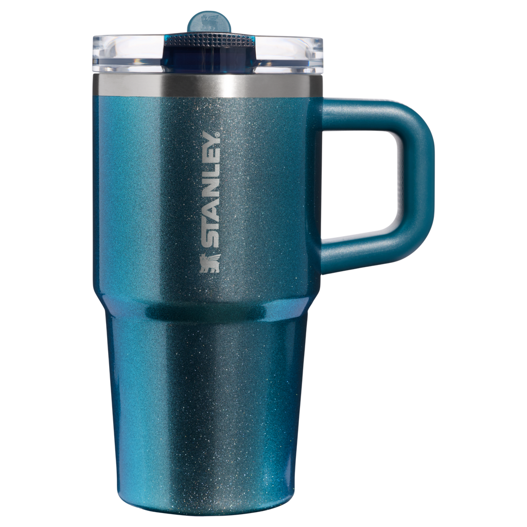 Stanley 14 oz ProTour Flip Straw Tumbler In Ponderosa Shimmer Blue